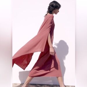 Zara Caped Maxi Dress